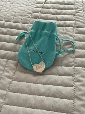 Tiffany silver Love Heart Necklace